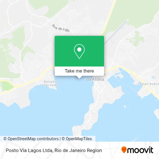 Posto Via Lagos Ltda map