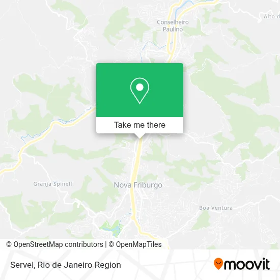 Servel map