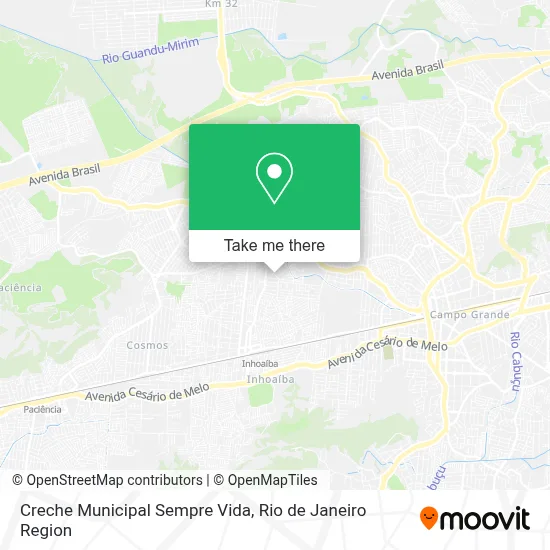 Creche Municipal Sempre Vida map
