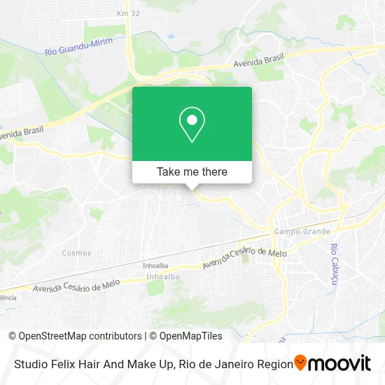 Studio Felix  Hair And Make Up map