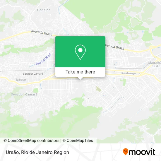 Ursão map