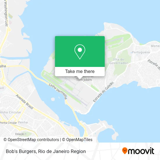 Bob's Burgers map