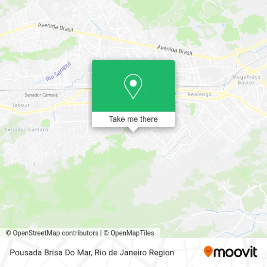 Pousada Brisa Do Mar map