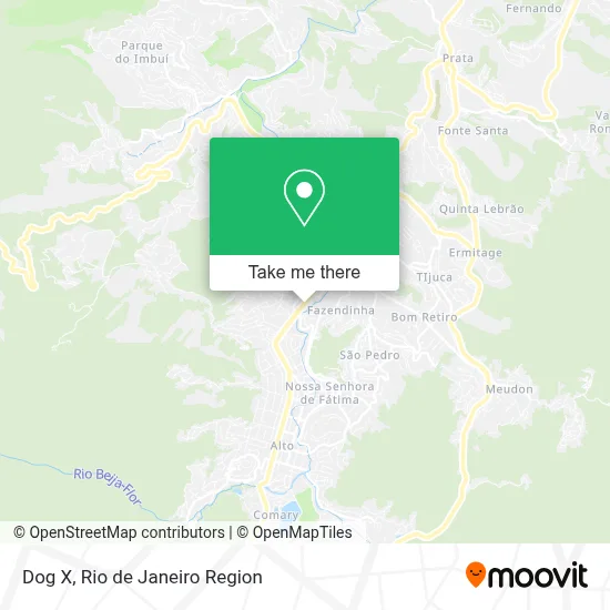 Dog X map