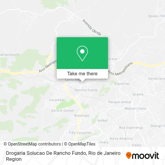 Drogaria Solucao De Rancho Fundo map