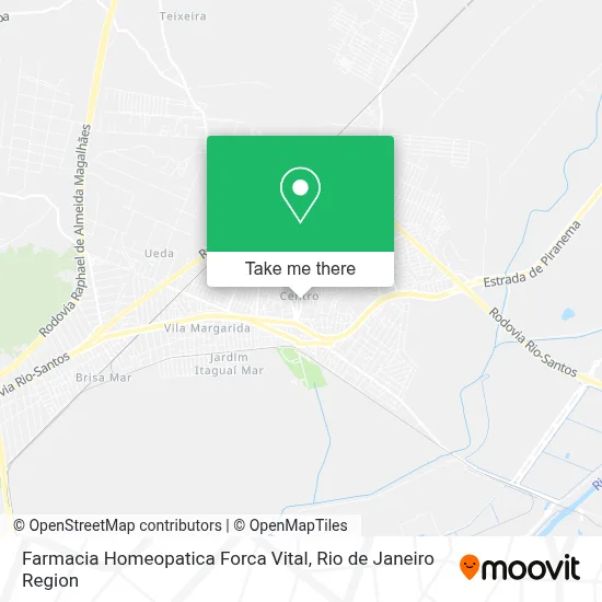 Farmacia Homeopatica Forca Vital map