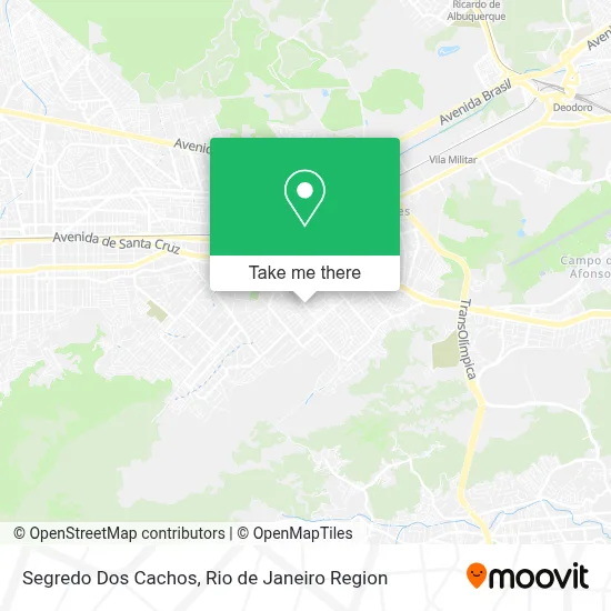Segredo Dos Cachos map