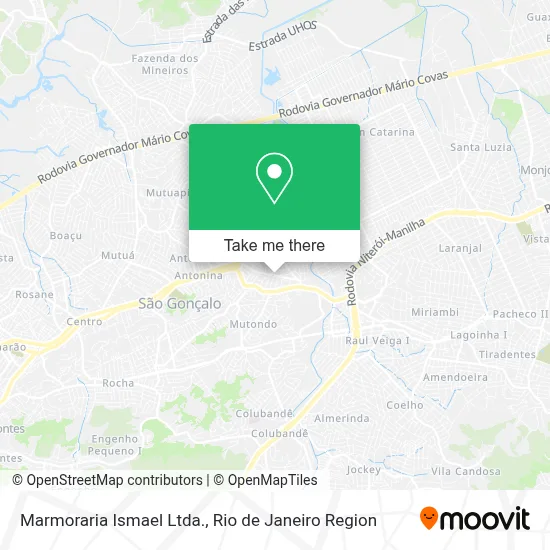Marmoraria Ismael Ltda. map