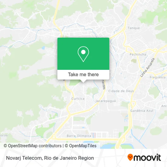 Novarj Telecom map