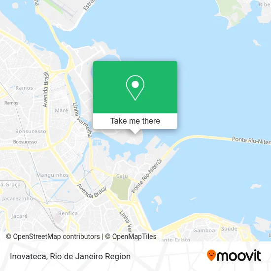 Inovateca map