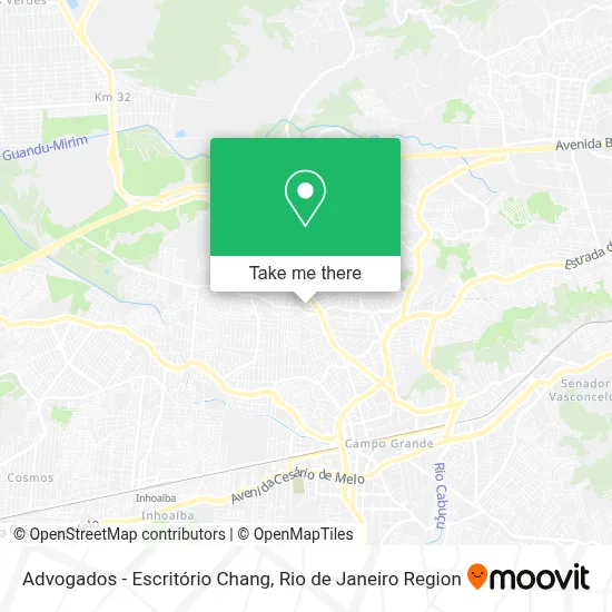 Advogados - Escritório Chang map