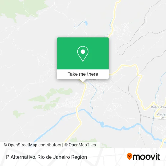 P Alternativo map