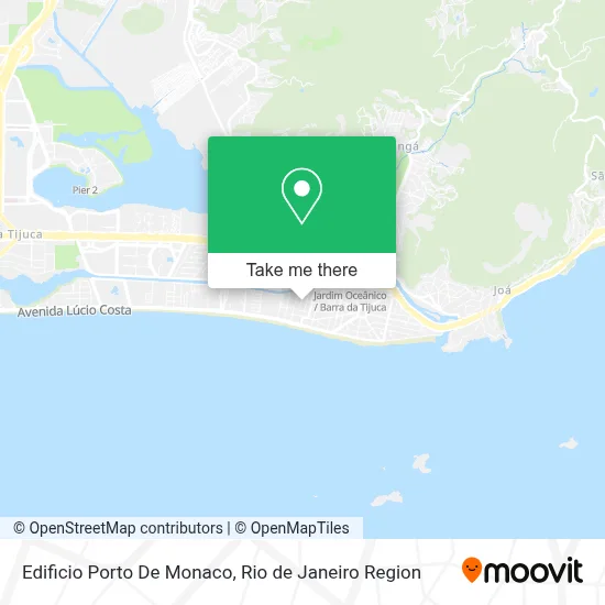 Edificio Porto De Monaco map