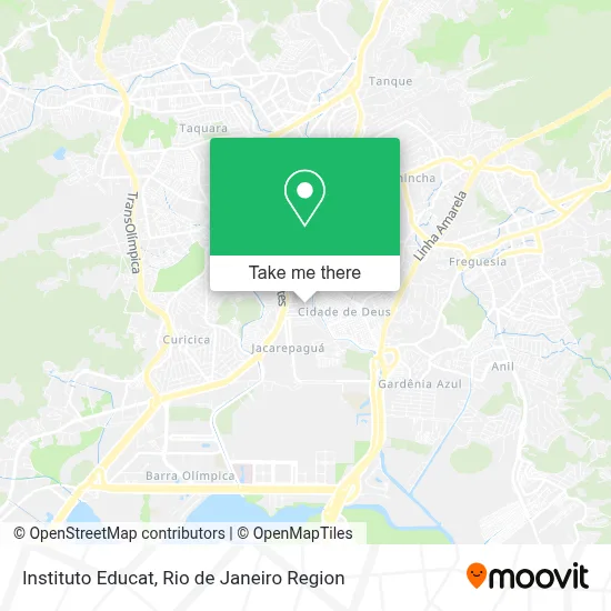 Instituto Educat map