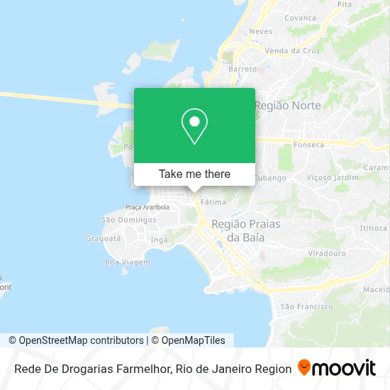 Rede De Drogarias Farmelhor map