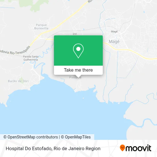 Hospital Do Estofado map