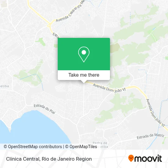 Clínica Central map