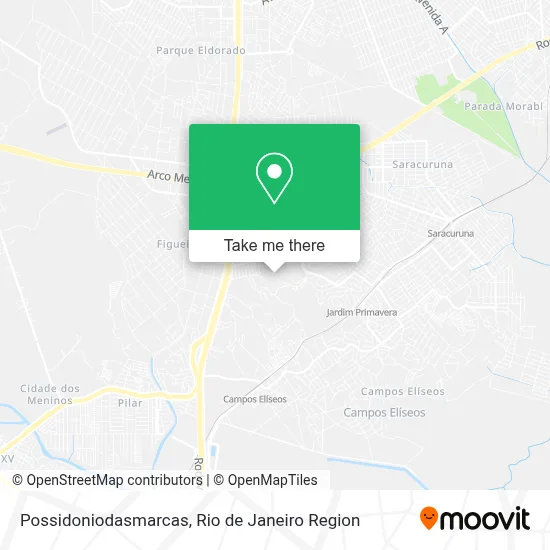 Possidoniodasmarcas map