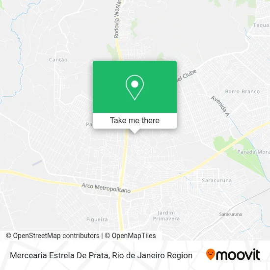 Mercearia Estrela De Prata map