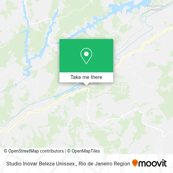 Studio Inovar Beleza Unissex. map