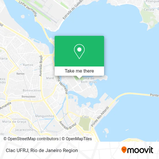 Clac UFRJ map