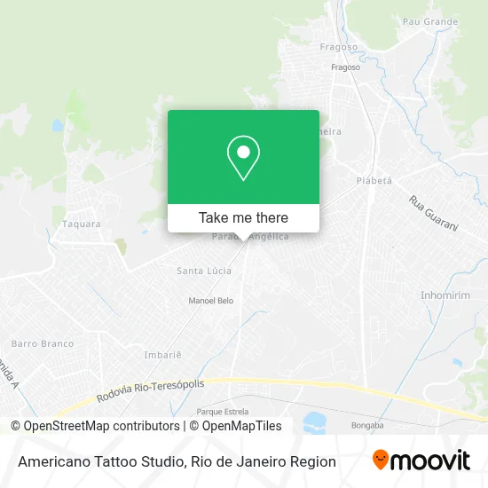 Americano Tattoo Studio map