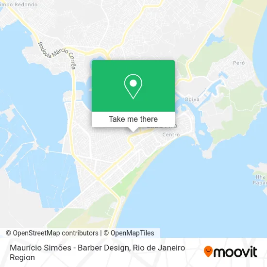 Maurício Simões - Barber Design map