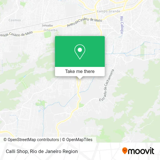 Calli Shop map