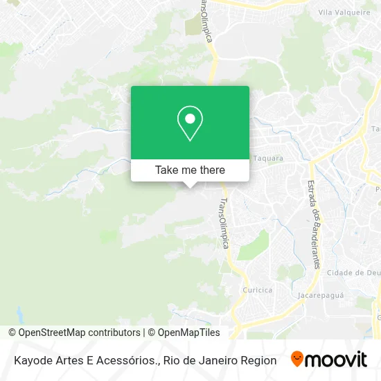 Kayode Artes E Acessórios. map
