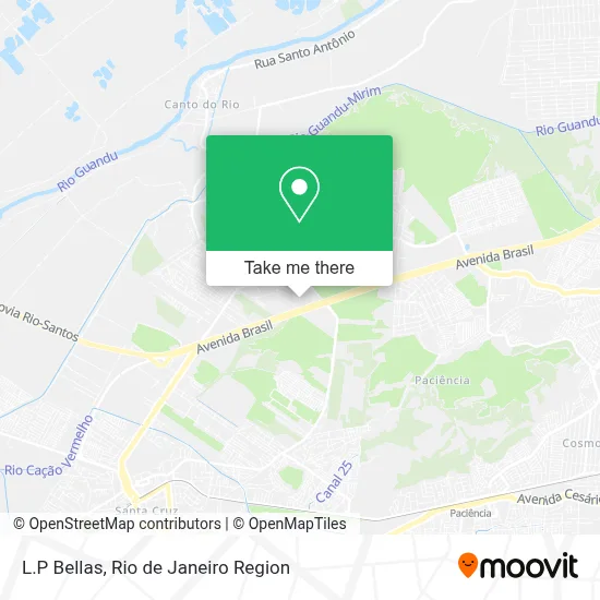 L.P Bellas map