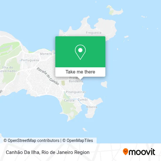 Canhão Da Ilha map