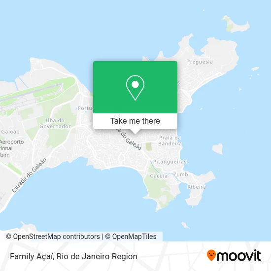 Family Açaí map