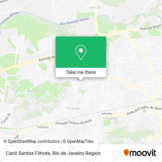 Canil Santos Filhote map