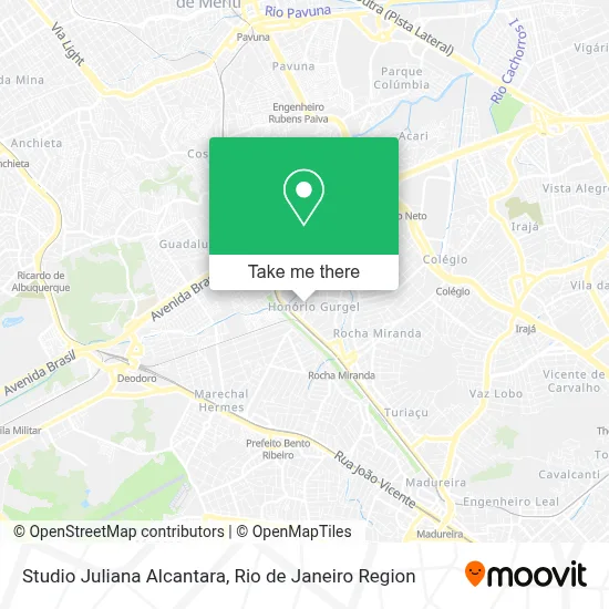 Studio Juliana Alcantara map