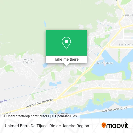 Unimed Barra Da Tijuca map