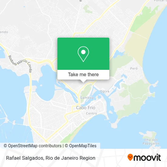 Rafael Salgados map