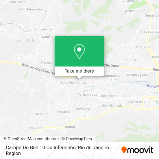 Campo Do Ben 10 Ou Inferninho map