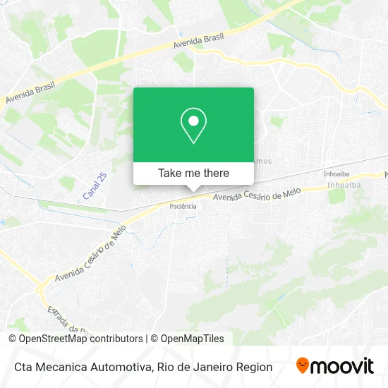 Cta Mecanica Automotiva map