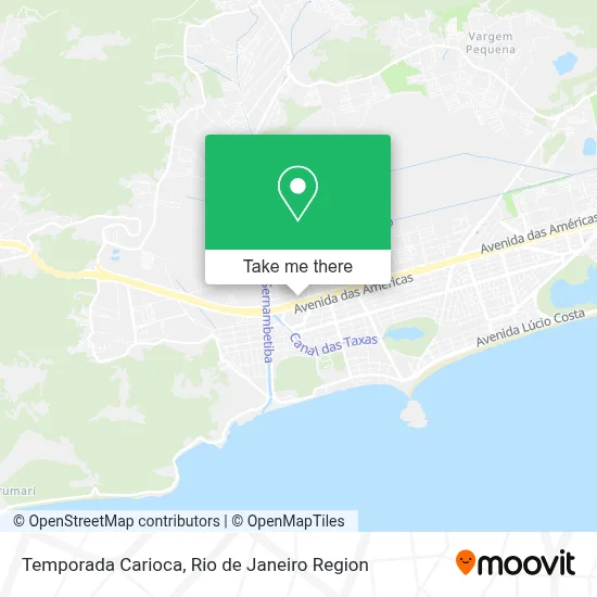 Temporada Carioca map