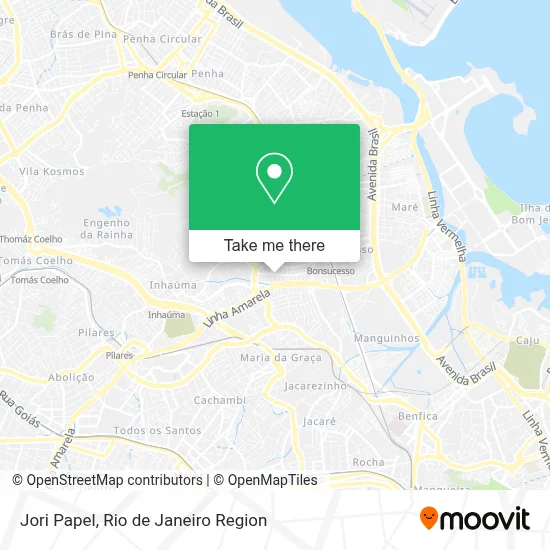 Jori Papel map