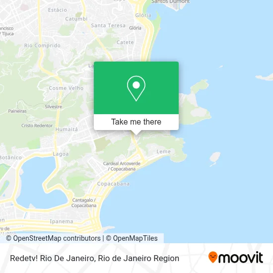 Redetv! Rio De Janeiro map