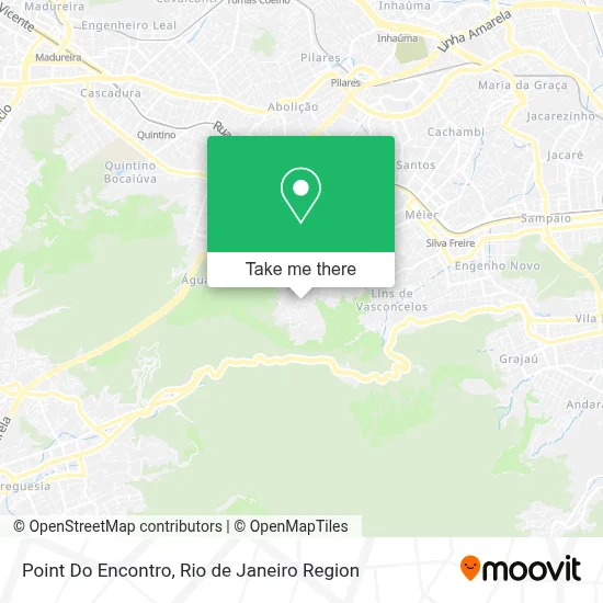 Point Do Encontro map
