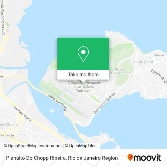 Planalto Do Chopp Ribeira map