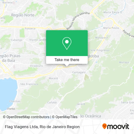 Flag Viagens Ltda map