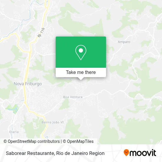 Saborear Restaurante map