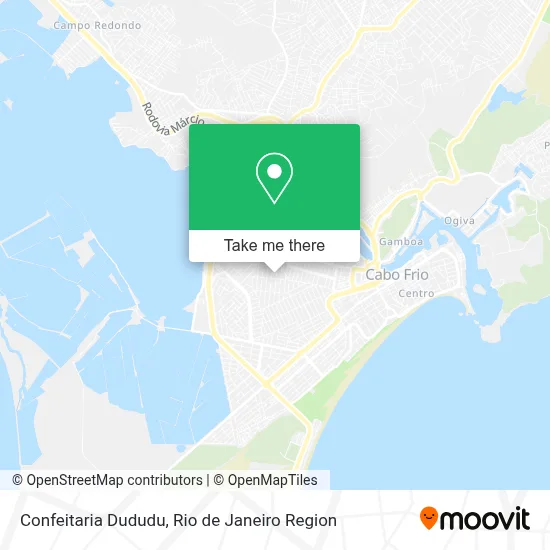 Confeitaria Dududu map