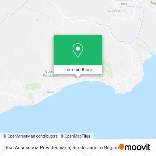 Bss Assessoria Previdenciaria map