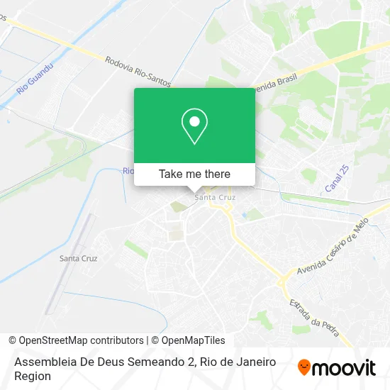 Assembleia De Deus Semeando 2 map