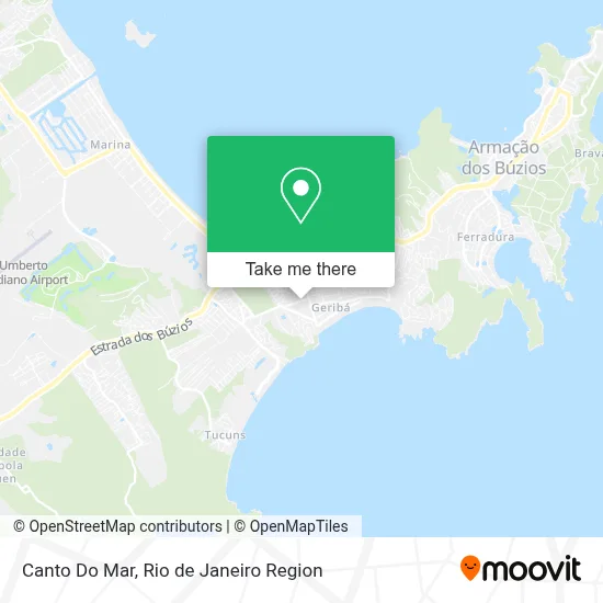Canto Do Mar map