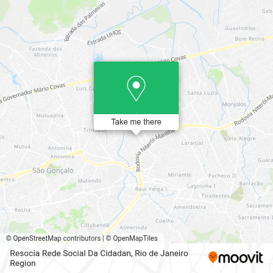 Resocia Rede Social Da Cidadan map